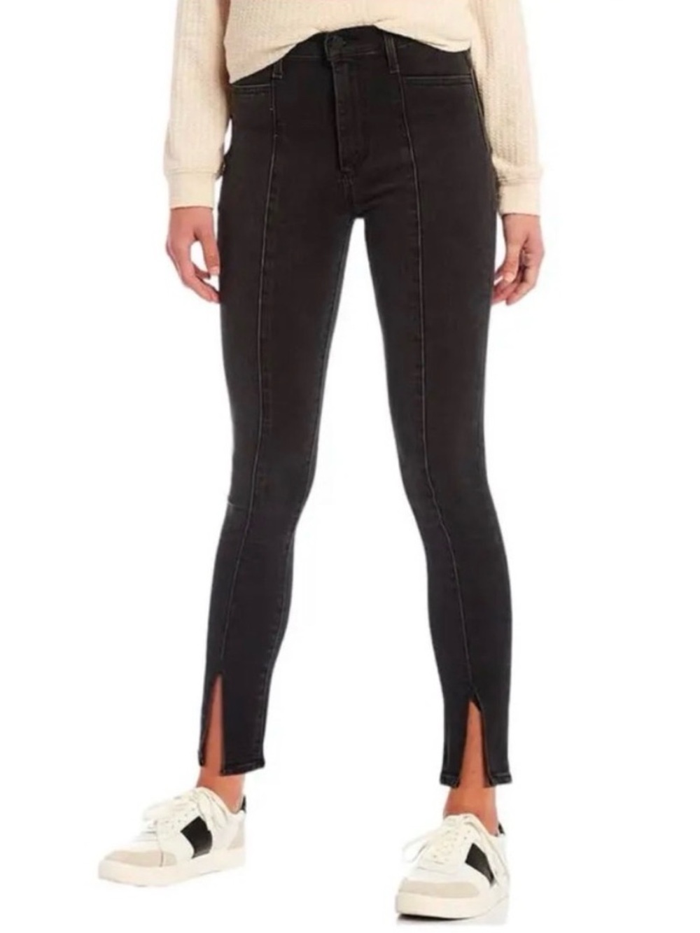 NWT💕JOE’S Jeans The Bella 11”High Rise Skinny Ankle Split Front in Get Lucky